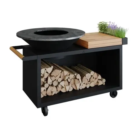 Handla nu OFYR Island Black 100 PRO TW Grillbord